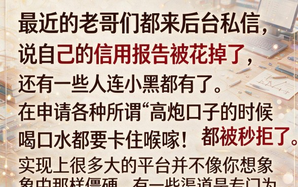 放水黑花了高炮口子都秒拒，甄选5个无视黑白的网贷app