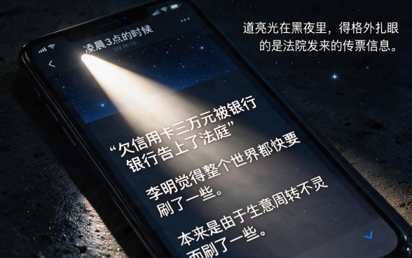 欠信用卡3万银行起诉我，罗列5个包下款平台无视黑白的网贷