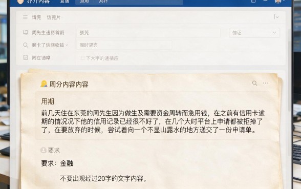 黑白户1未知未知出4未知未知未知额度口子，整理5个靠谱借钱网贷软件