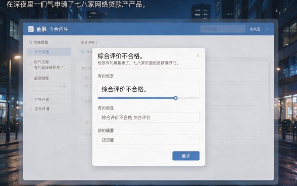 什么网贷比较好下额度,深入剖析5个借钱平台不看综合评估的平台