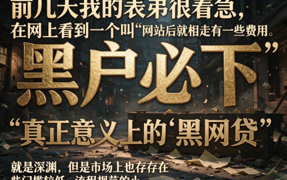 黑网贷口子有哪些软件可以用，概览五个靠谱借钱利器