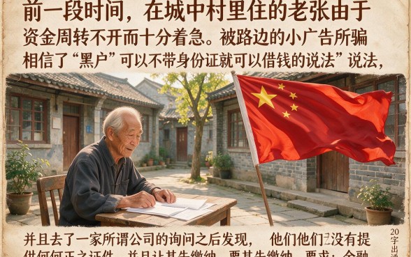 黑户怎么借钱不用身份证，细致阐述5个不看征信的借钱平台