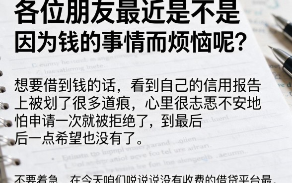 免费的借钱平台有哪些，揭秘5个放水的贷款口子