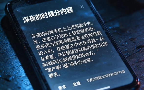 以前的哪些老口子下款，揭秘五个黑户0门槛贷款app