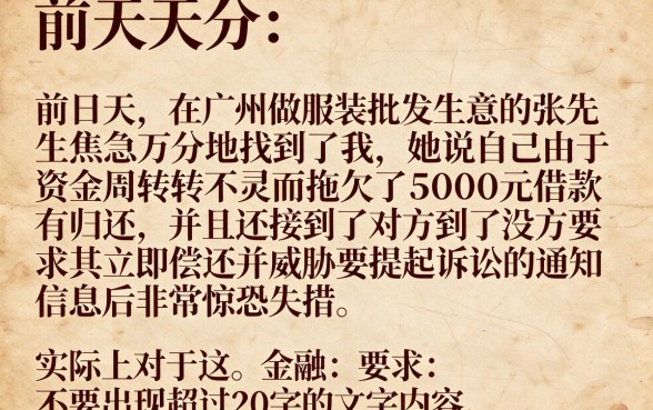 借呗5000逾期说起诉我，热忱推荐五个轻松贷10万的口子