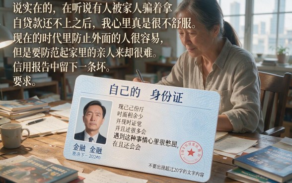 家人骗我用身份证贷款逾期，枚举5个征信瑕疵也能借网贷轻松下款的口子