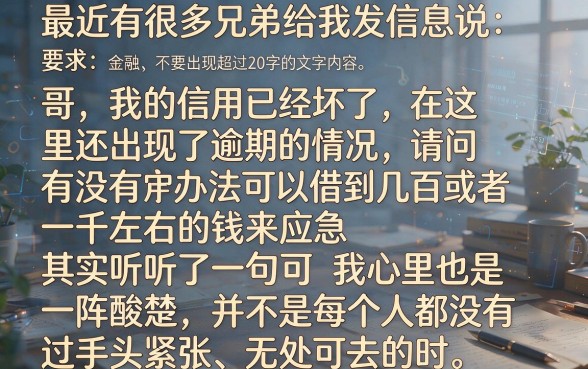 必下几百的贷款能下款吗，热忱推荐五个真正无视逾期大数据的网贷口子
