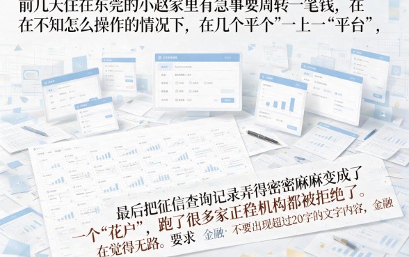 征信花了急用3万怎么办，汇总5个无视黑白100%秒下网贷口子