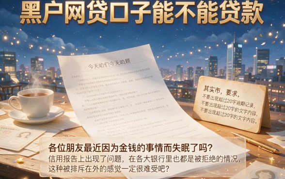 黑户网贷口子能下款吗，枚举五个不看欠款的贷款软件