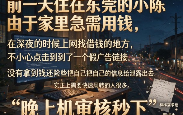 晚上机审核秒下的口子，精选五个低门槛不查征信的软件