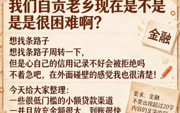 自贡空放借款不看征信吗，胪列5个5000块贷款秒下平台