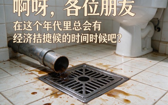 连接地漏的下水管口子破了，倾情分享5个网黑真正能下款的平台
