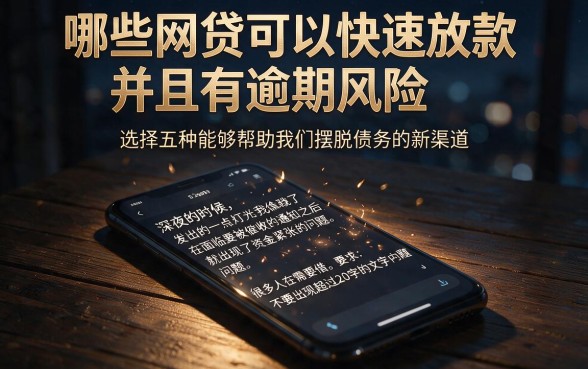 哪个网贷容易下款,有逾期的可能，精选五个摆脱欠款束缚贷款新口子