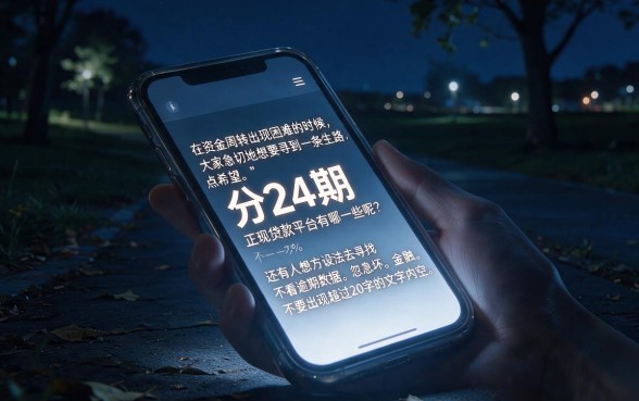 分24期的正规贷款平台有哪些，理出5个无视逾期大数据花户黑户软件