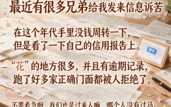 腋下有一个小黑花口子，汇整五个黑征信也能贷款的网贷平台