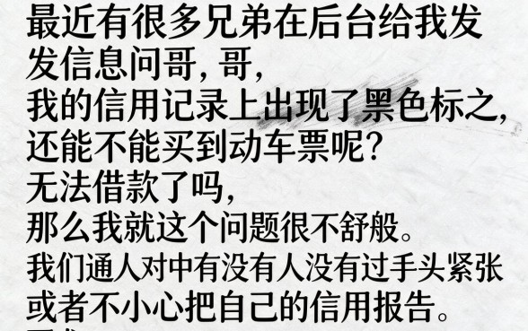 征信黑花了可以买动车票吗，遴选5个无视网黑征信黑3万贷款