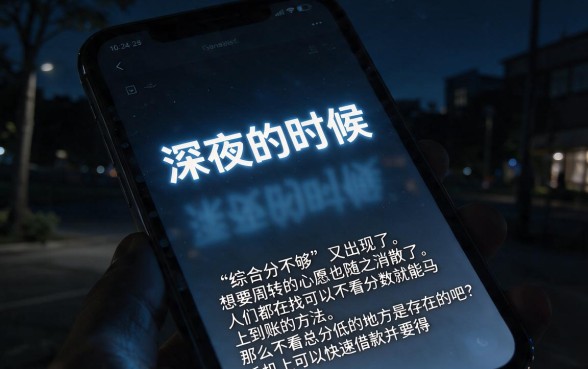 无视综合评分不足的口子，枚举五个手机身份证秒借现金的口子