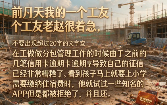 无视征信的几百块贷款，概览五个黑征信也能贷款的网贷软件
