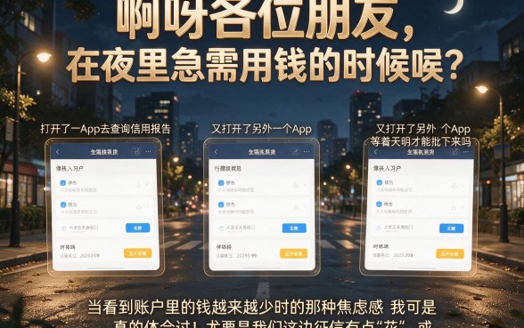 晚上下款的小贷口子有哪些，遴选5个失信人员可以借钱的网贷口子