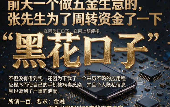 黑花口子借款平台大全下载，甄选5个不看征信无视黑白百分百下款app