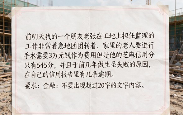 芝麻信用分545能贷款吗，胪列五个黑户下款口子