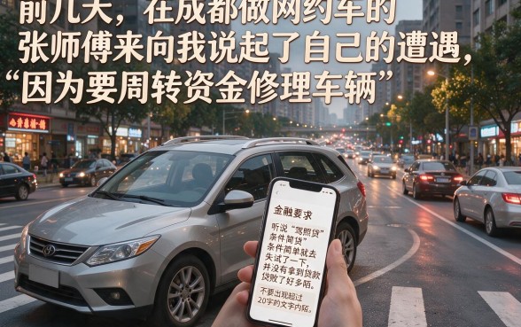 驾照贷不看征信和大数据，倾情分享五个门槛低易下款软件