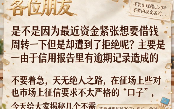 什么软件借贷不看征信报告可靠，梳理5个可以不看征信就能下款的软件