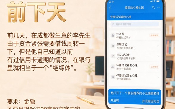 又可靠又容易通过的网贷，归纳五个失信人员可以借钱的网贷app