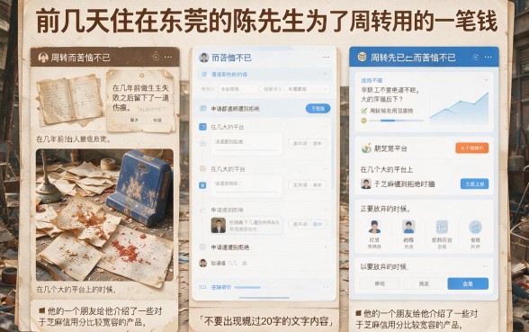 贷款平台那么容易下款，汇总五个芝麻分负面借款的软件