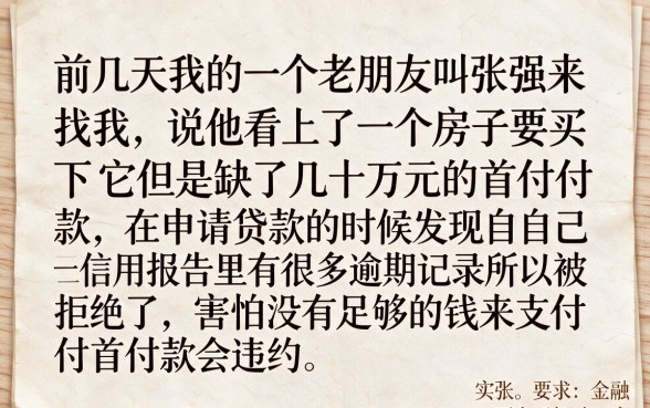 买房首付不上征信怎么办，精选5个无视综合评分不足必下款口子