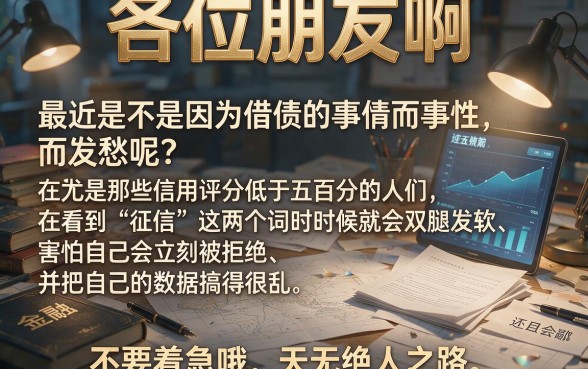 芝麻信用低于500的网贷，枚举5个不看负债和征信的口子