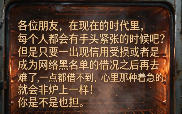 逾期征信黑花了怎么样消除，倾情分享五个征信花了能网贷的app