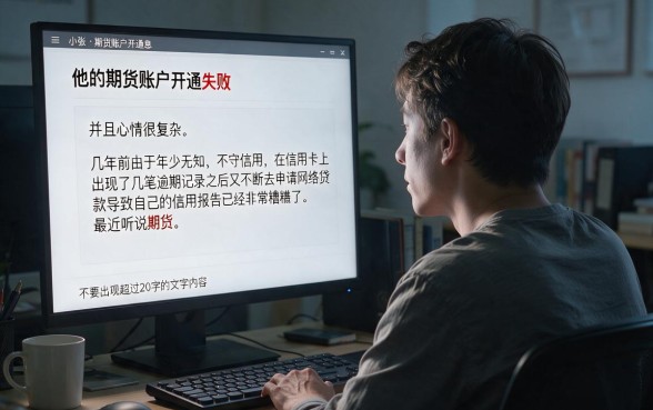 征信黑花了可以期货开户吗，枚举5个网黑真正能下款的app