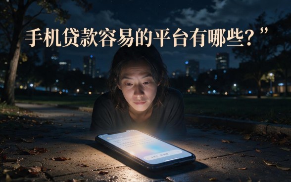 手机贷款容易的平台有哪些，遴选5个可以借钱不用审核的口子