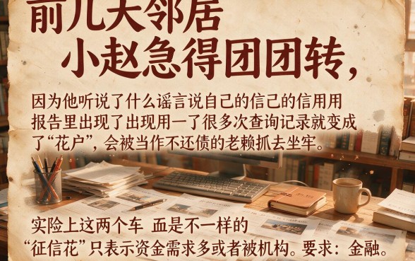 征信黑花了跟老赖有关系吗，揭秘5个利息低的网贷口子