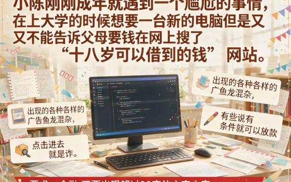 针对18岁的借贷平台，概览5个不看黑户下款的软件