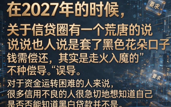 套黑花口子的钱不用还，鼎力推荐五个黑白贷款不是高炮的平台