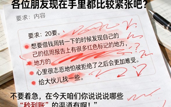 秒下款的口子有哪些老铁们，诚意推荐5个逾期必下款的口子