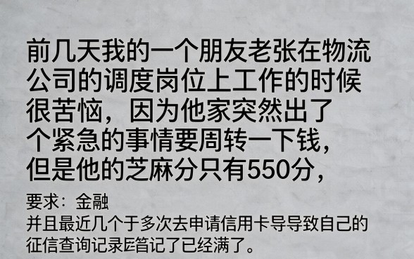 芝麻分550贷款口子，陈列五个不看负债查询的软件