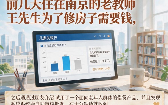 70岁可以借钱的口子app，理出五个贷款10万比较容易的口子