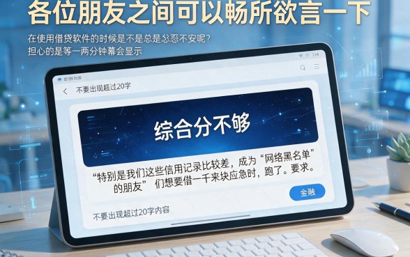 黑户秒下1000的口子，精选5个网黑烂户无视风控口子