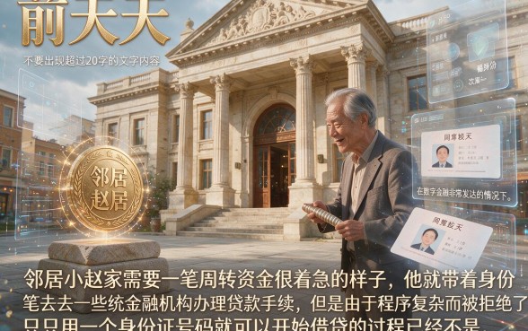 哪里可以凭身份证号借钱，理出5个金融创新秒下不要芝麻分的软件