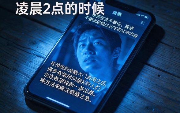 晚上也能秒下的黑户口子，汇整五个秒批无面签贷款口子