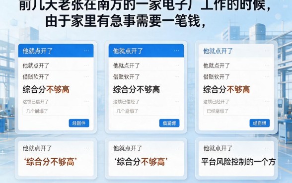 手机贷款最容易下款6，枚举5个不看综合评分的网贷