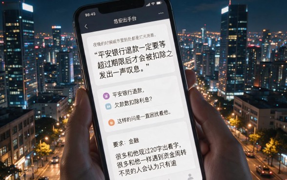 平安银行退费必须逾期吗，陈列五个新号易贷速审秒下款app