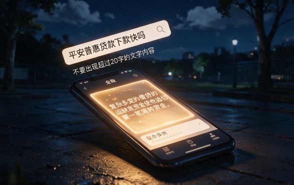 平安普惠贷款下款流程是否迅速，概览五个不看黑白户下款的网贷