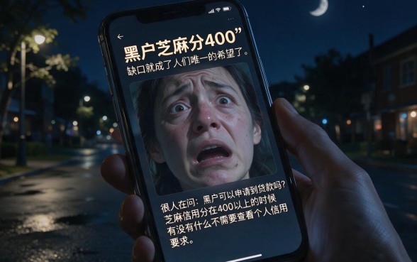 黑户芝麻分400的口子，甄选5个急用钱5000快审快贷无需征信软件