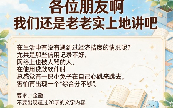 频繁借款还会下的口子，细致阐述5个网贷黑户必过平台