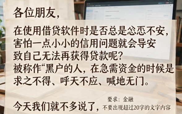 无视黑白下款95的口子，概括五个无视黑户百分百下款软件