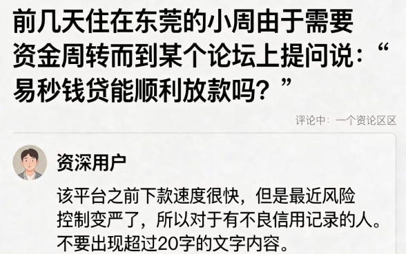 易秒钱贷能顺利下款吗，条列五个黑征信也能贷款的网贷口子